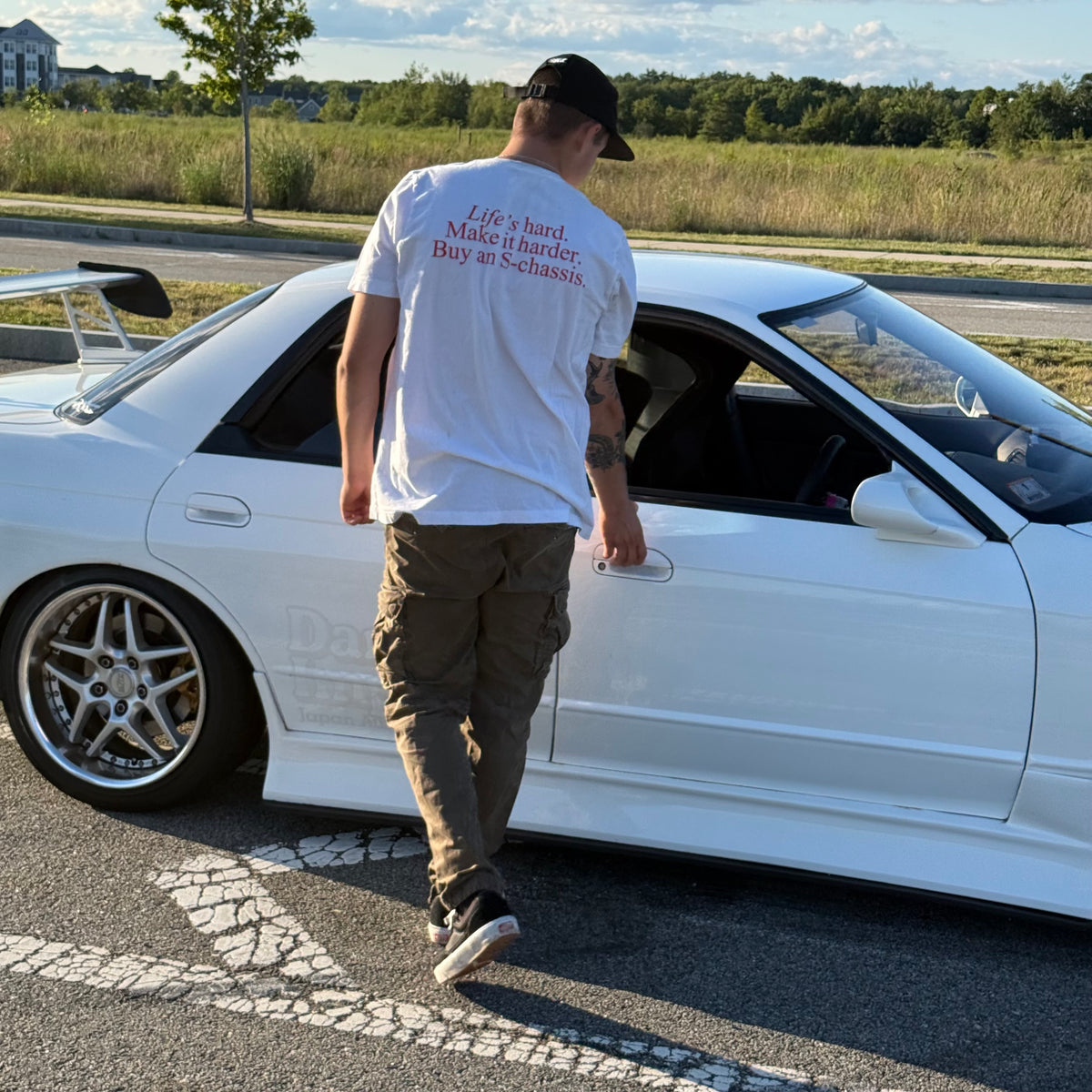 Life's Hard Tee — S-Chassis