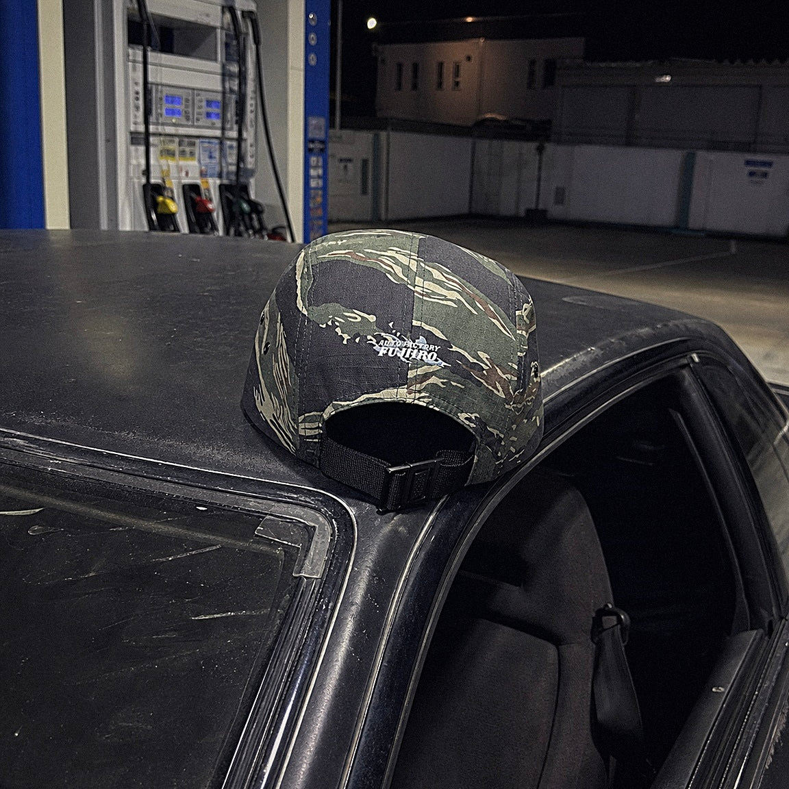 CHOKEHOLD CAP tiger-camo 5-panel hat, Auto Factory Fujiiro Drop 001 (10)