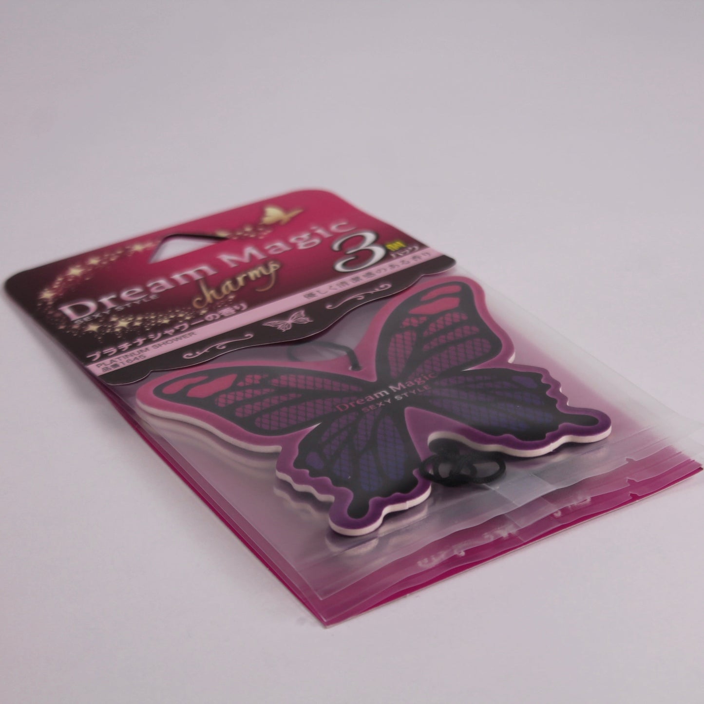 Dream Magic Platinum Shower butterfly air freshener 3-pack, imported from Japan