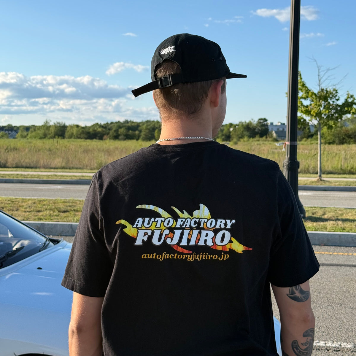 Fujiiro Logo Tee — Flame