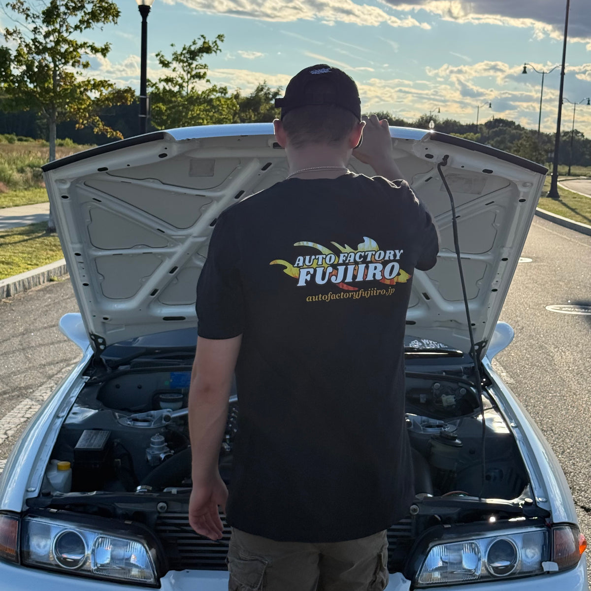 Fujiiro Logo Tee — Flame