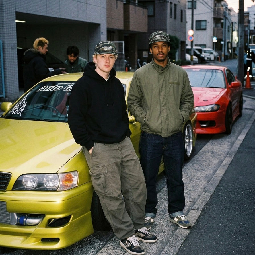 CHOKEHOLD CAP tiger-camo 5-panel hat, Auto Factory Fujiiro Drop 001 (4)