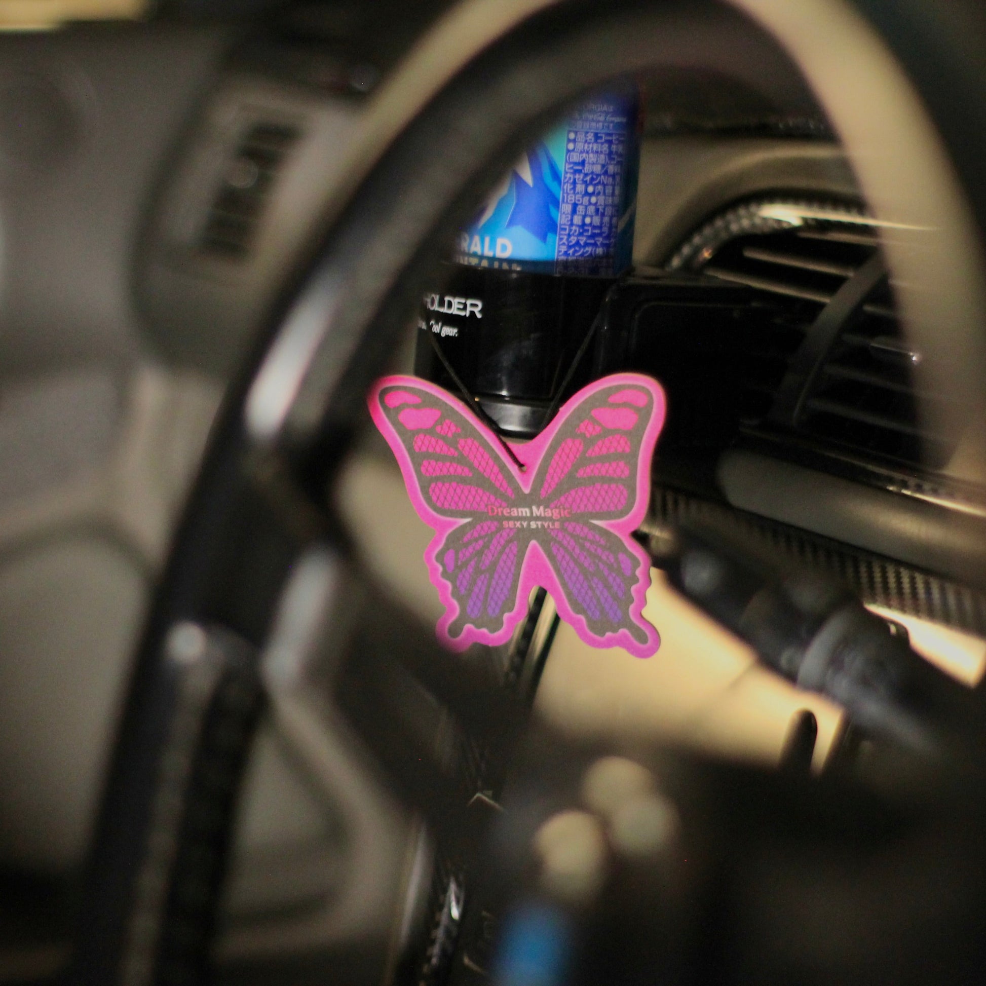 Dream Magic Platinum Shower butterfly air freshener 3-pack, imported from Japan